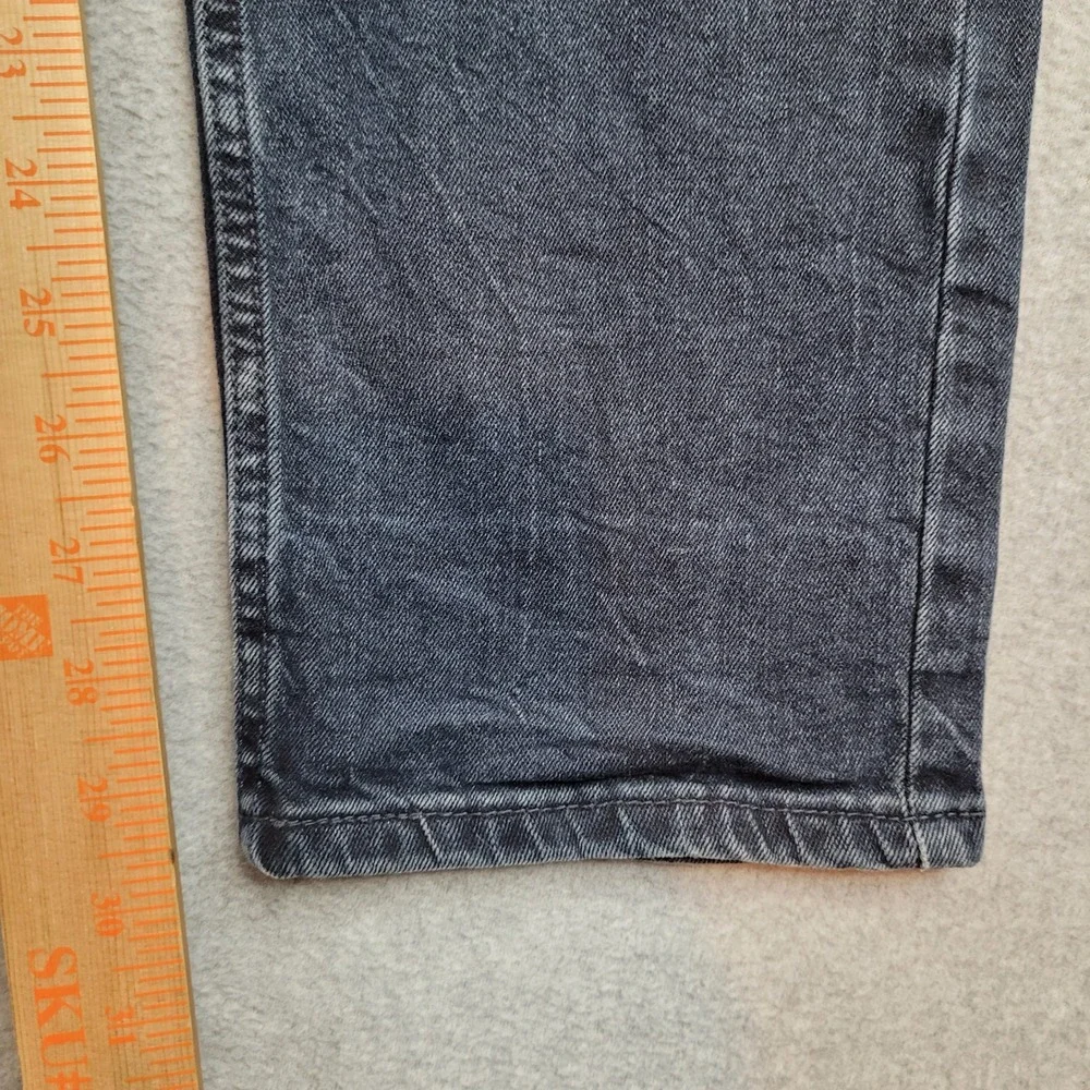 Levi's 511 Slim Fit‎ Jeans Mens 36x30 Black Denim Stretch 04511-2371